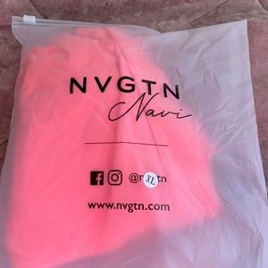 NVGTN Cropped Open Back Top